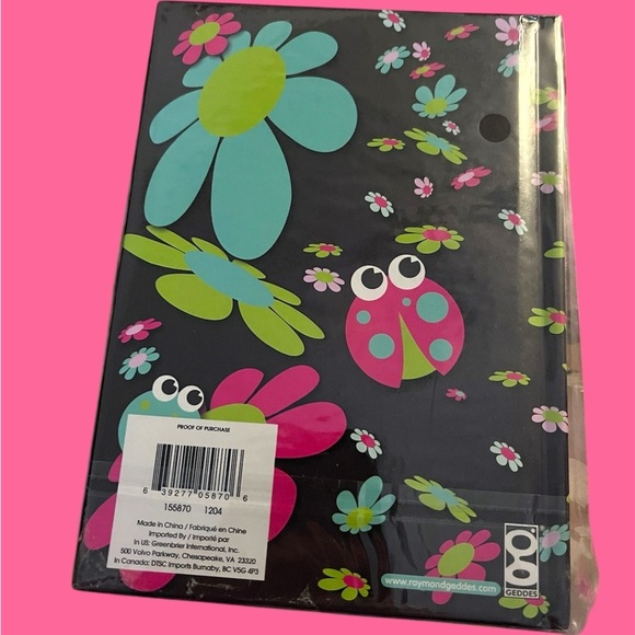 Colorful Floral and Butterfly Notebooks Set - Picture 8 of 12